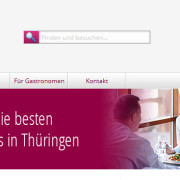 Erstellung einer Webseite für den Lokalfinder Thüringen