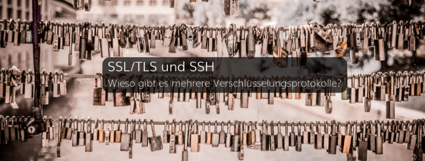 Wofür stehen SSL, TLS und SSH und wie werden sie zur Verschlüsselung eingesetzt?