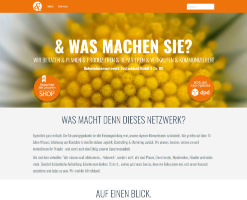 Die Webseite von www.un-deutschland.de