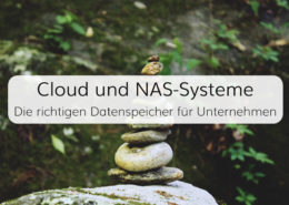 Sichere Speicherung von Unternehmensdaten in Cloud- oder NAS-Systemen