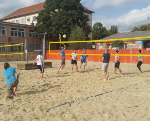 Beachvolleyball mit dem kreITiv-Team