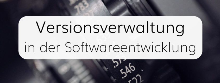 Arten der Versionsverwaltung in der Softwareentwicklung